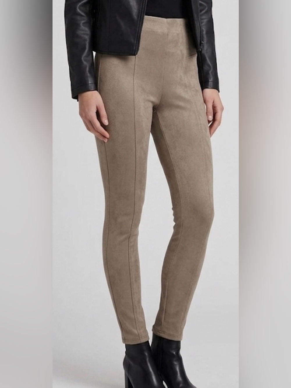 Spanx Faux Suede Leggings, Size PM